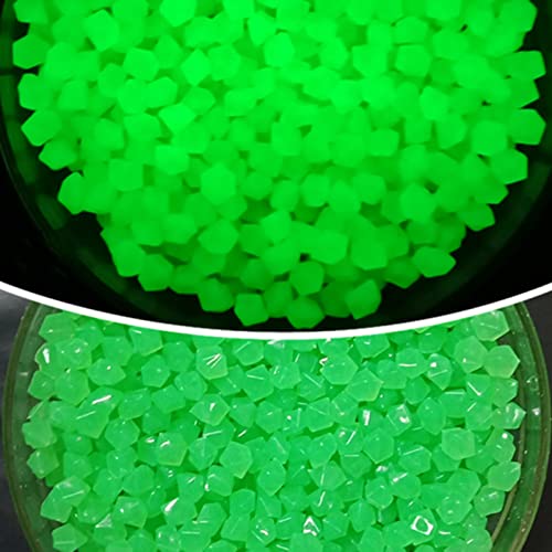 NarutoSak Pedra luminosa brilhando no escuro rhombus pedra luminosa bela decoração de tanque de peix