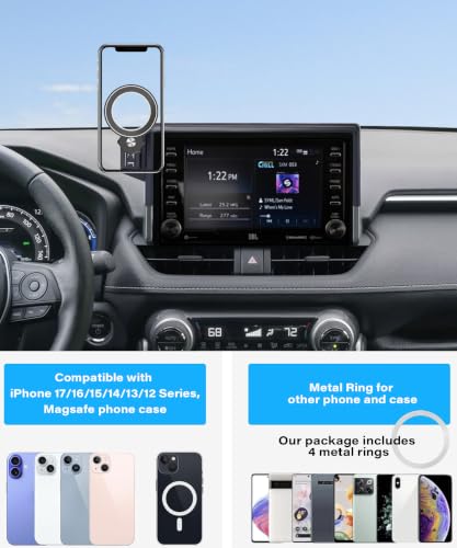 Image of Car Phone Holder for Toyota RAV4 2019-2025 7 inch & 8 inch Screen Accessories