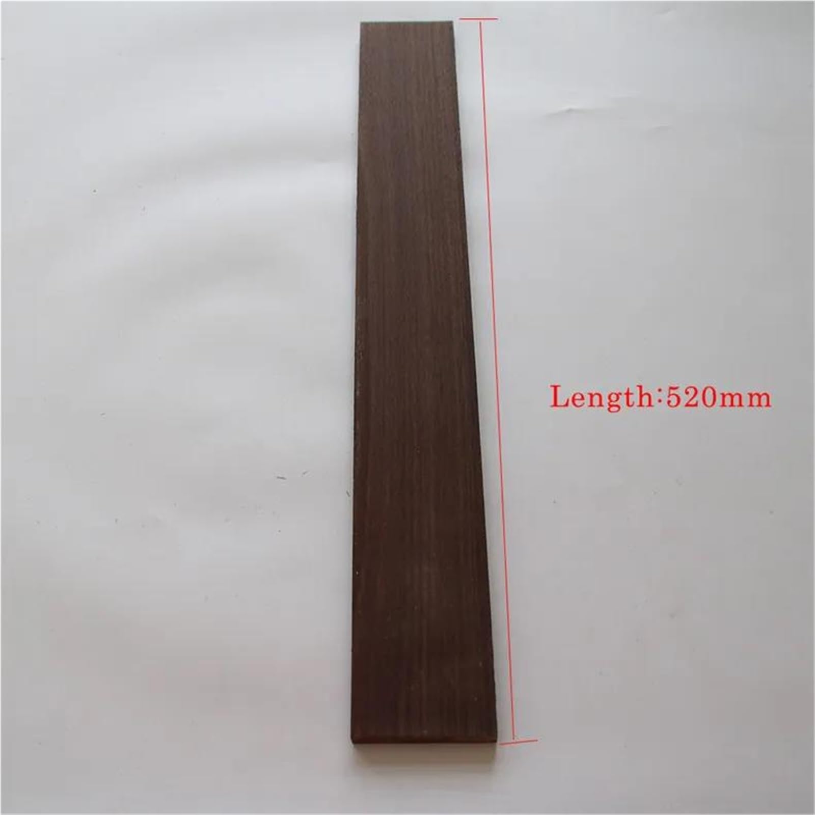 DIY Półwykończony Materiał Podstrunnicy Gitary Palisander Akcesoria Gitarowe 520 * 70 * 10mm Tuner Gitary(B)