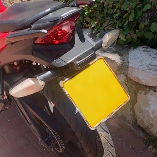 Support plaque immatriculation moto CBR125R CB300F en alu robuste