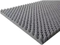 Colchão duplo Colchão de espuma Espuma tipo caixa de ovos Anti-escaras 190 cm x 130 cm x 4 cm (Casal)