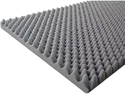 Colchão duplo Colchão de espuma Espuma tipo caixa de ovos Anti-escaras 190 cm x 130 cm x 4 cm (Casal)