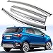 SPEEDLONG 4Pcs Car Window Visor Vent Shade Deflector Sun/Rain Guard for Ford EcoSport 2018 2019 (2018-2019 Ford EcoSport)