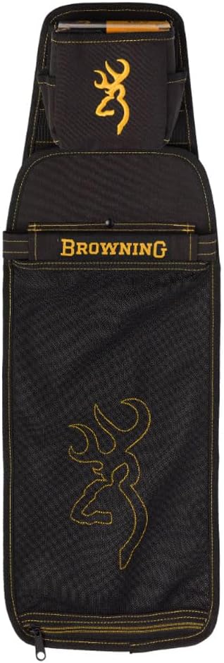 Browning Black and Gold Shell Pouch