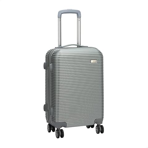 jb Luggage Trolley Travel Bag, Size 20 - Silver