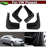 Kaitian 4Pcs Rubber Car Mud Guards Auto Mud Flaps Automotive Splash Guards Mudguards Mudflaps Fender for VW Passat 2011 2012 2013 2014 2015 2016 2017 2018 2019 2020