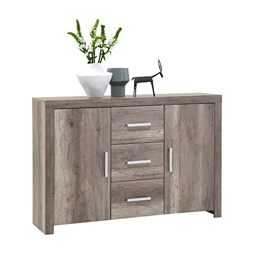FMD Möbel Kommode Country 33 | In Wildeiche | 136 x 95,5 x 42 cm | 482-033 - 482-033 FMD Möbel Kommode Country 33 | In Wildeiche | 136 x 95,5 x 42 cm | 482-033