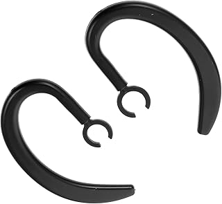 SHOWERORO イヤーフック 2個セット ゴム製イヤーピース用クリップ 6mm 7mmサイズ スポーツ用紛失防止イヤホンホルダー ユース向け快適装着