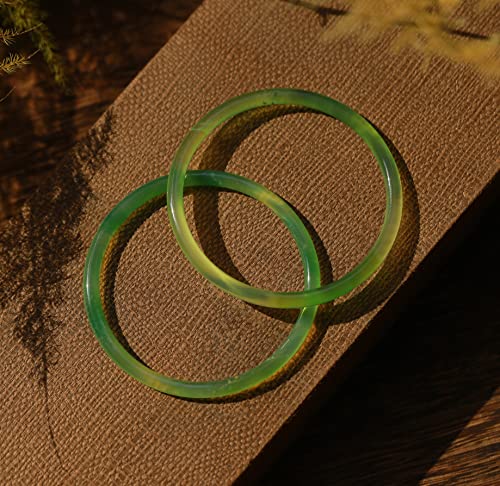 Image of Natural Agate Bracelet Bangle With Gift Box Free