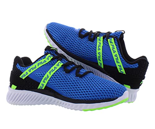 Fila Turbosector Boys Shoes Size 11, Color: Blue/Lime4