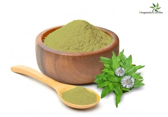 Bhringraj Powder For Hair Growth | Edible | Good for Hair pack (Brown Pouch 100g/3.5 Oz)