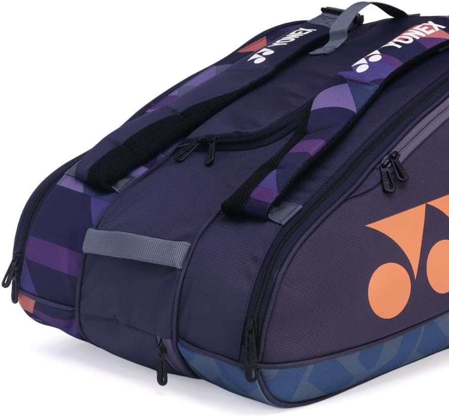 YONEX Pro Racquet Bag 9 Pcs Mdnv Racket Bag Blue - Orange