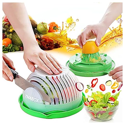 Salad Cutter Bowl,Fruit Vegetable Cut Set,Upgraded Juice Making and Salad Make,Salad Chopper Bowl Fresh Salad Slicer