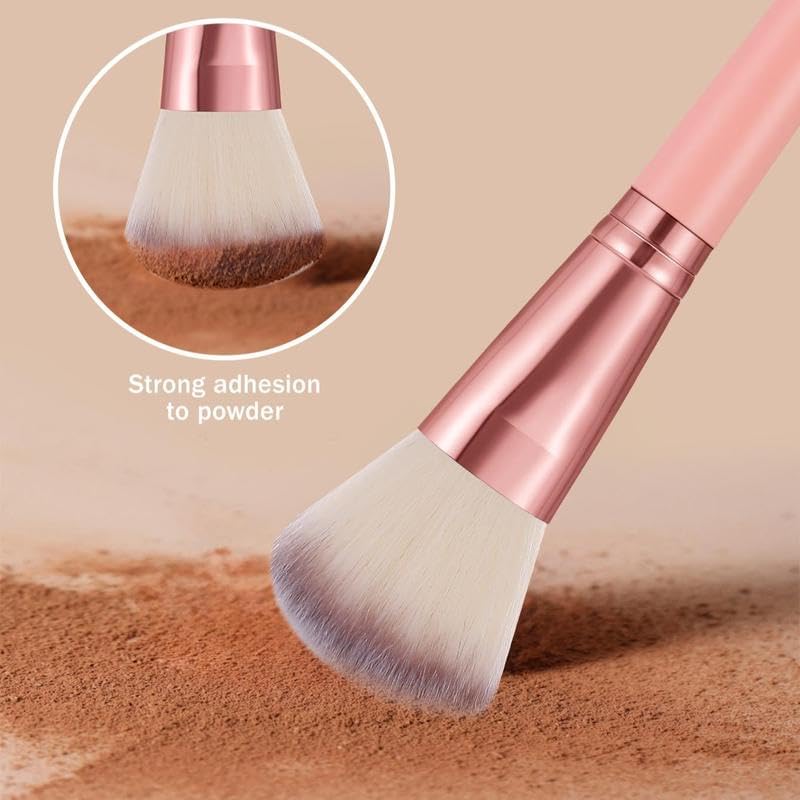 KUORYZAL Pink Makeup Brushes Set Professional 56Pcs - image 2