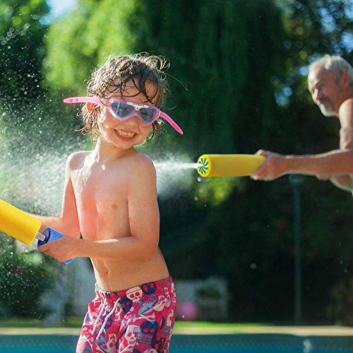 ToyerBee Water Gun for Kids, 8 Pack Super Foam Soaker Toys-Shoots Up to 35 Ft, Water Blaster Squirt, Water Cannon for 4.5.6.7 Year Old Boys& Girls& Adults, Summer Pool & Water Kids Toys