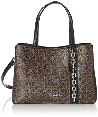 Image of Calvin Klein Womens Adeline Triple Compartment Satchel