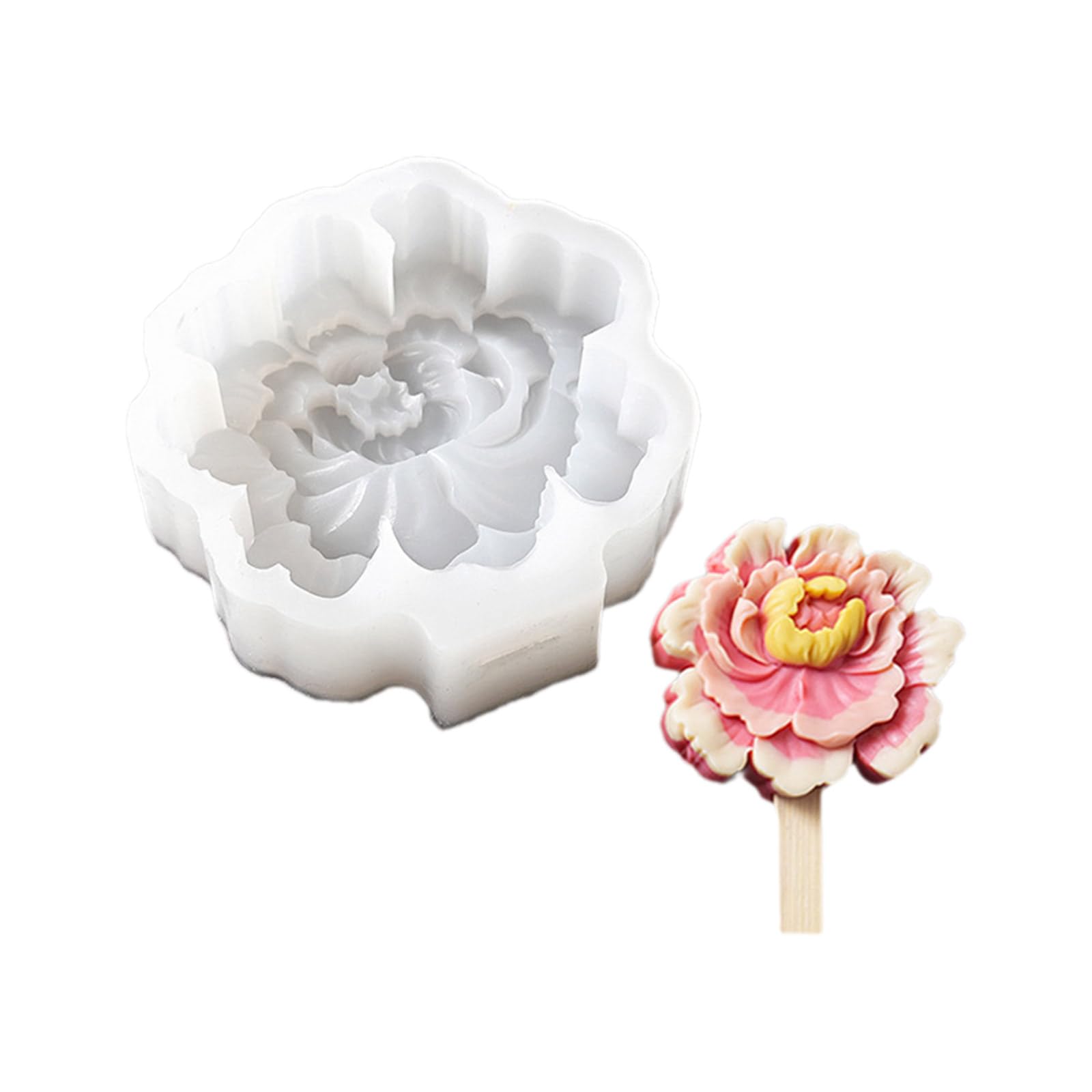 TFAOYS Silicone Ice Lolly Cream Molds Silicone Popsicles Accessaries Box for Hand-Making Lolly