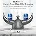 BLKSMITH Viking Drinking Hat | Viking Helmet | Drinking Accessories for Parties & College | Fits 16