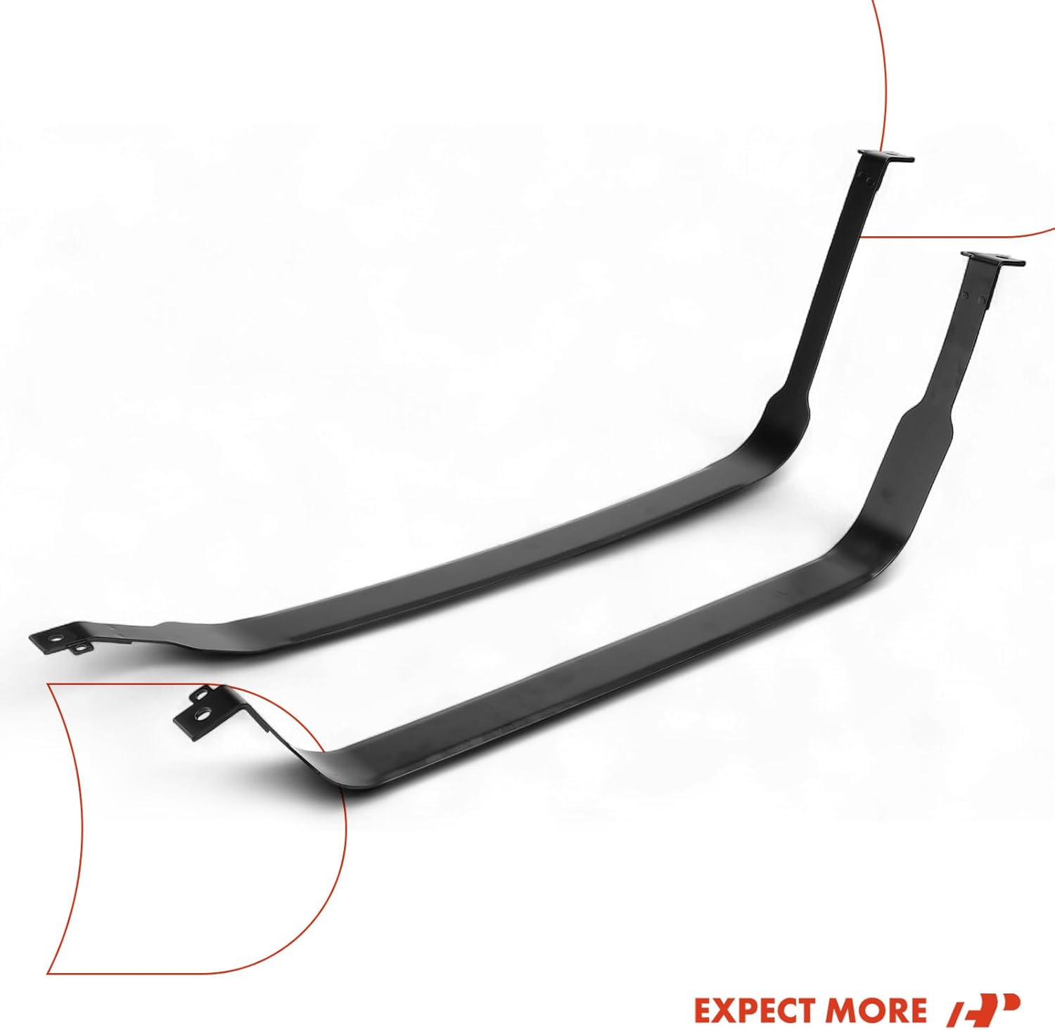A-Premium Fuel Tank Straps Compatible with Chrysler 300M Concorde LHS Dodge Intrepid 1998-2004 Gas 2-PC Set