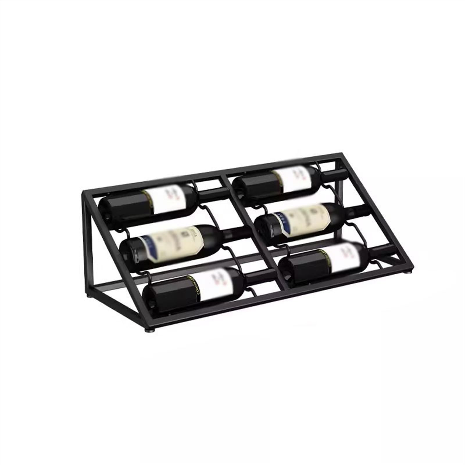 Présentoir d'entrée moderne en métal de qualité supérieure pour vins fins