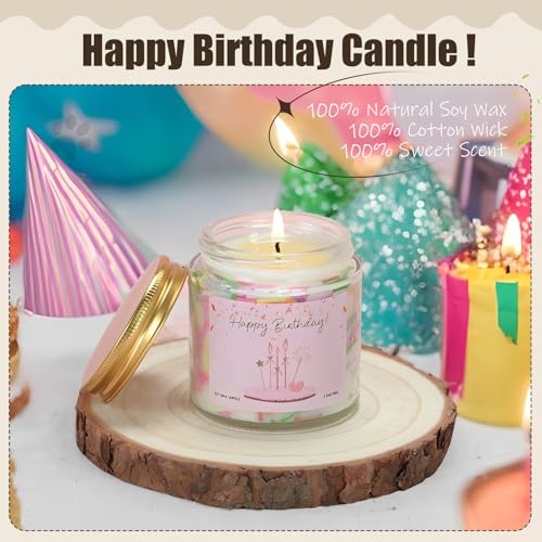 Birthday Gift for Teen Girls, Happy Birthday Box for Girl, Cute Preppy Stuff for Tween Girls, Christmas, Cute Daisy Aesthetic Glass Cups Tumbler Teen Gals Gifts Set 8pcs4