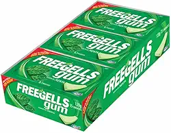 Chiclete Gum Menta 8g c/15 - Freegells