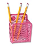 Jennakate- Magnetic Pen Holder - Liquid Chalk Holder- Family Command Center - Magnetic Message Board - Hot Pink