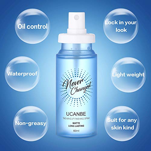 image for UCANBE Matte Setting Spray Professional Makeup Face Mist Oil Cont