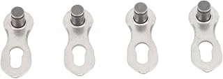 2 Pairs of Missing Links, Alloy Steel, Smoothing Edge, Polished Strength, 10 Speed Quick Link, for Chain Repair and Replacement, Includes Quick Release