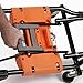 COSCO Shifter Multi-Position Folding Hand Truck and Cart, Orange