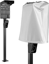 Maclean MCE456 External Stand for EV and PHEV Car Chargers, Suitable for Indoor and Outdoor Use, Maximum Load up to 15 kg