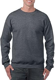 Gildan Men's Heavy Blend Crewneck Sweatshirt - X-Large - Dark Heather