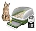 Paw Inspired Cat Pads, Generic Refills for Tidy Cats Breeze Litter Box System, Disposable Kitty Litter Liners for Easy Cleaning, Super Absorbent Pee Pads, 16.9 x 11.4 Inch (Carbon, 20 Count)
