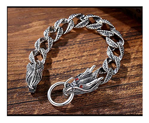 Pulsera Panlong de Plata S925 el regalo de gama alta perfecto como recuerdo de parejas