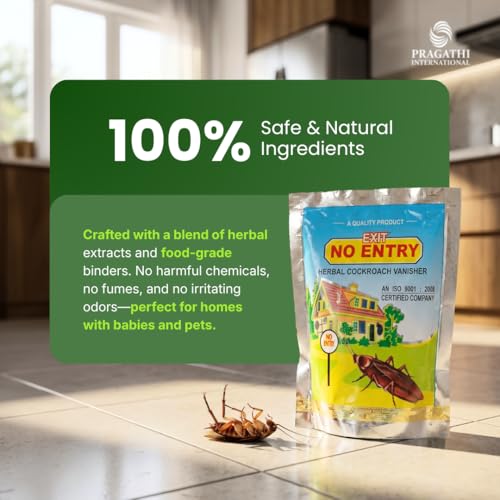 Image of Anti-Cockroach Repellent Paste - 250Gm | Herbal Cockroach And Pest Vanisher | Household Cockroach Pest Control Paste, Gel Form