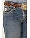 Cinch Boys' Big White Label Regular Jeans, Light Stone wash, 14R