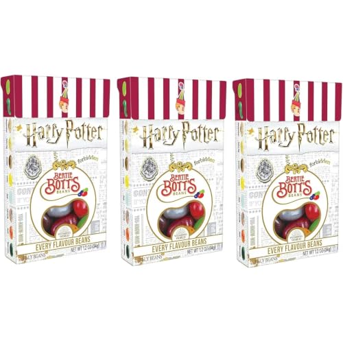 Image of Harry Potter Bertie Bott's Every Flavour Beans 3 Pack Sweets