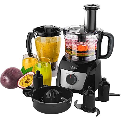 Multiprocessador De Alimentos 7 Em 1, Preto, 110v, Oster
