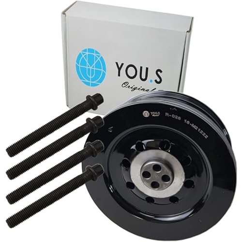 YOU.S 11237788611 Riemenscheibe + Schraube Außend. 192,0 mm - Breite: 73,0 mm