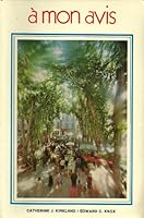 A Mon Avis 0155003623 Book Cover