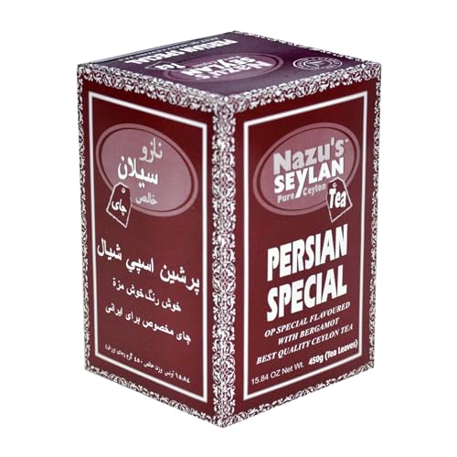 Nazu Seylan Pure Ceylon Tea, Persian Special. 15.84 Ounce - 450 Gram.