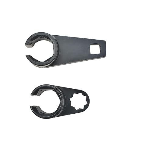 7-Piece Lambda Sensor Key Set 22 mm 27 mm 29 mm Lambda Sensor Nut Socket Wrench Tool Lambda Sensor Tool