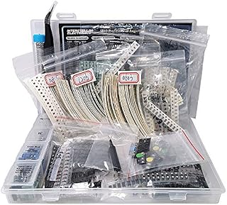 SMD 1206 0805 0603 Component Assortment, Resistor, Capacitor, Diode, Transistor, LED, OpAmp, IC