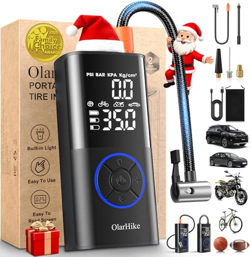 OlarHike Tire Inflator Smart Dual Hose