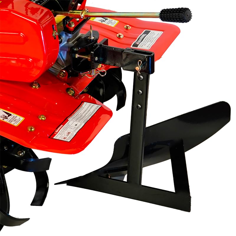 SAKAWA Motocultor A. Eléctrico 3V Ruedas + Arrancapatatas + Asurcador + Vertedera