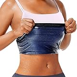 baxobaso Sweat Waist Trimmer Trainer Belt Wrap Belly Sweat Band Sauna Slimming Belt for Women Lower