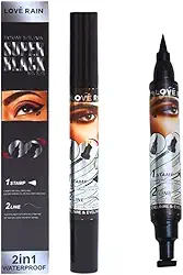 LOVE RAIN DELINEADOR 2X1 PRETO GATINHO A PROVA DAGUA