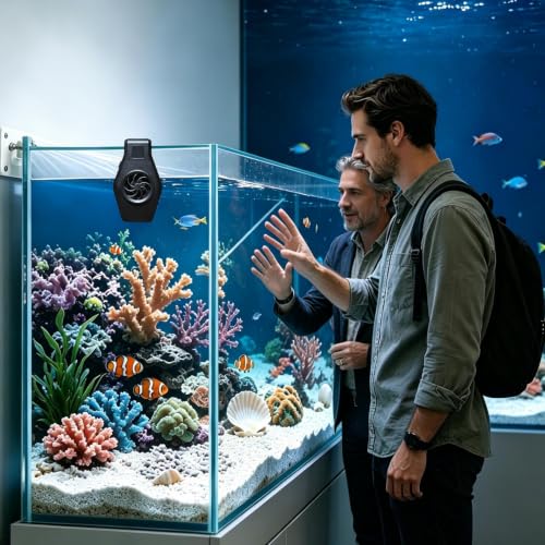 Ventilador de pecera para betta acuario en casa 8