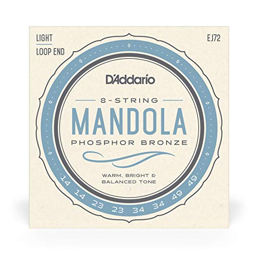 Cordes pour mandoline D'Addario EJ72 de fabrication artisanale - 2