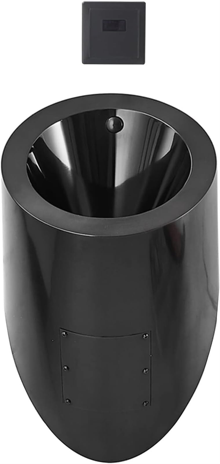 GTHTUHFD Inductive Stainless Steel Urinal, Wall-Mounted Infrared Integrated Inductive High-Efficiency Flush Valve Urinal